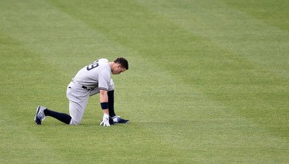 Aaron Judge Was Pulled Tuesday Night After Being Too Sore Traveling From Cleveland To Baltimore