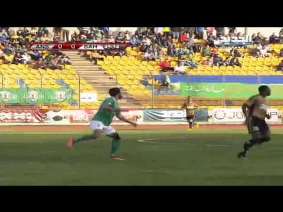 مباراة الانصار وشباب الساحل دوري الفا الاسبوع 17