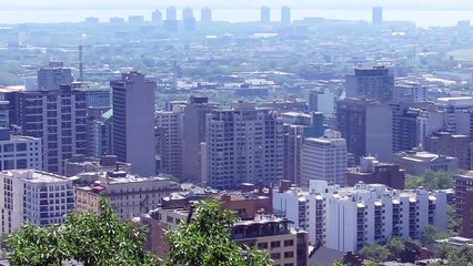 Montreal_Juin2016 vue du plateau mont royal