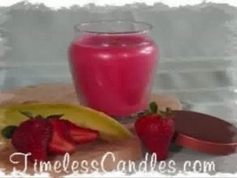 Wood Wick Candles From Time and Again