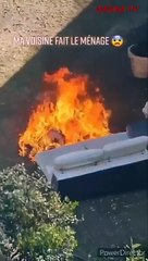 Elle crame son canapé pour faire du ménage chez elle et manque de bruler sa maison