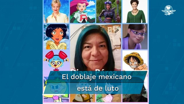Fallece Diana Pérez, actriz de doblaje, le daba vida a Jessie, del Equipo Rocket en Pokémon