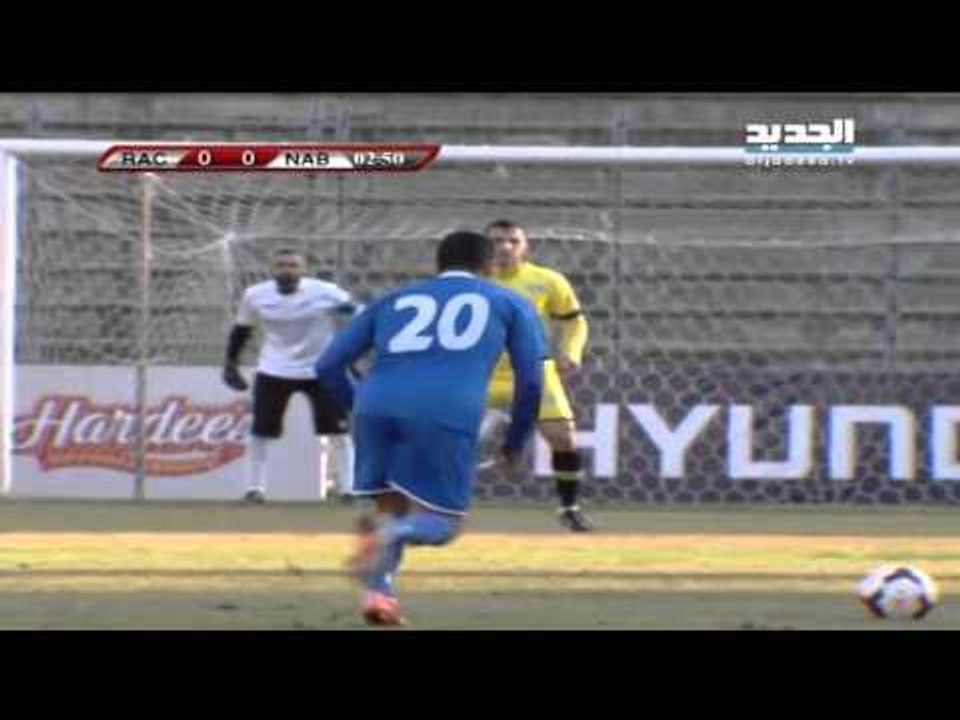 مباراة الراسينغ والنبي شيت من الدوري اللبناني ا...