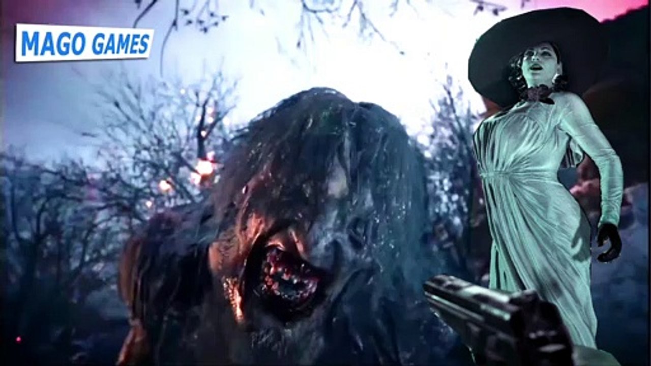 Resident Evil 8 Village Conhecendo  Lady Dimitrescu (Familia & Monstros)