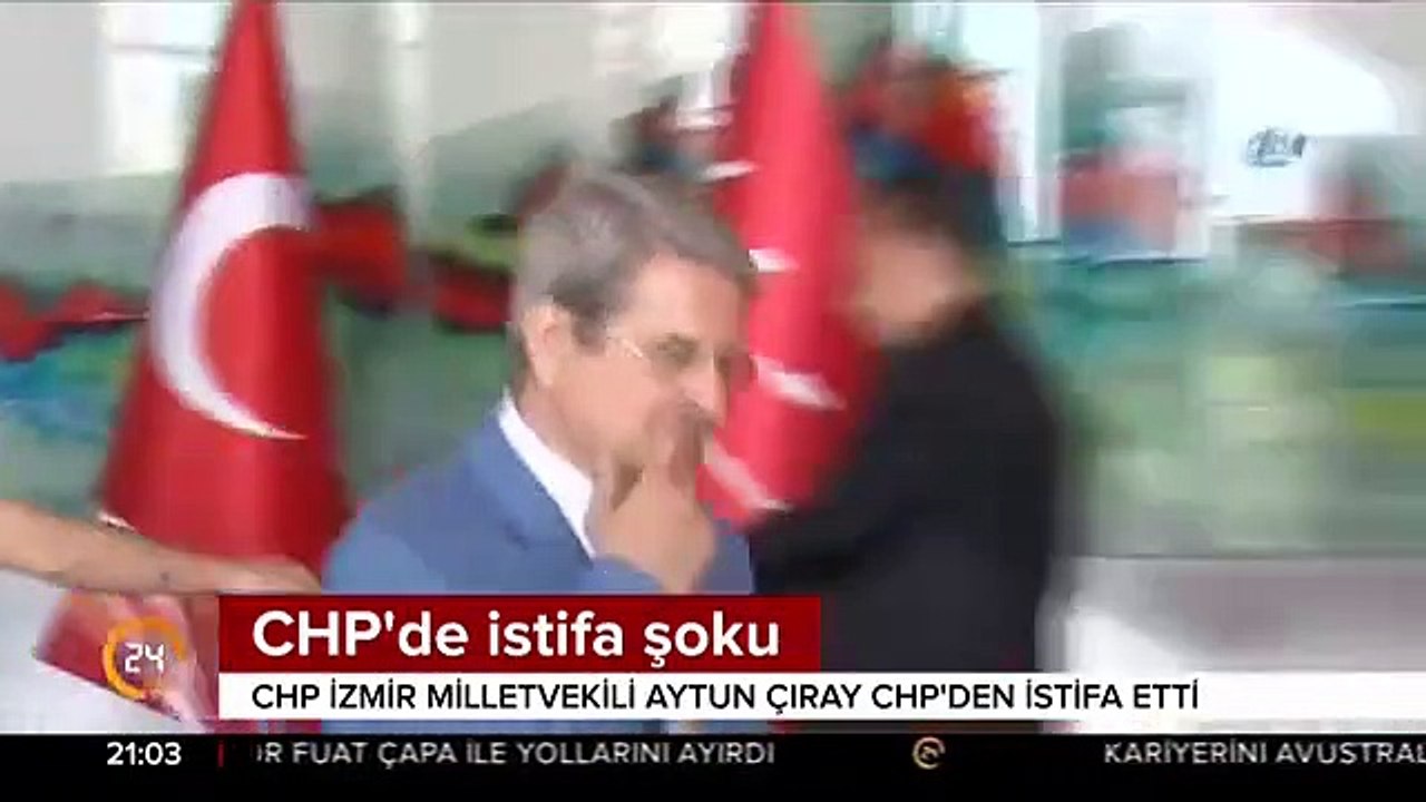 CHP'de istifa şoku!