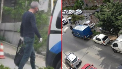 Bakan Soylu'nun duyurduğu otogarda patlayıcının ele geçirildiği operasyon kamerada