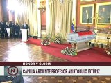 Diosdado Cabello: Recordaremos al profe Aristóbulo como un hombre noble y leal a la Revolución Bolivariana