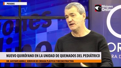 Nuevo quirófano en la Unidad de Quemados del Pediátrico