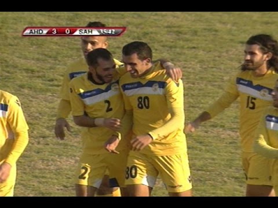 مباراة العهد والساحل - الدور النصف نهائي - كأس لبنان لكرة القدم