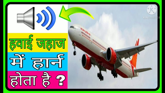 हवाई जहाज मे हार्न होता है क्या ? Advance Facts