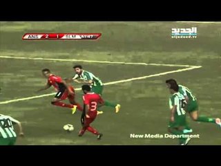 السلام زغرتا يقلص الفارق مع الانصار الى 1-2 د.62