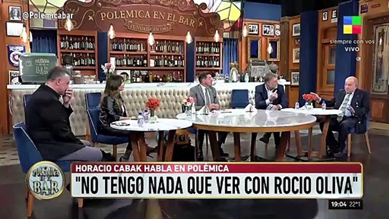 Horacio Cabak habló sobre su relación con Rocío Oliva y apuntó contra RIal