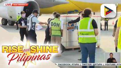 500-K dose ng Sinovac mula China, dumating na ngayong araw