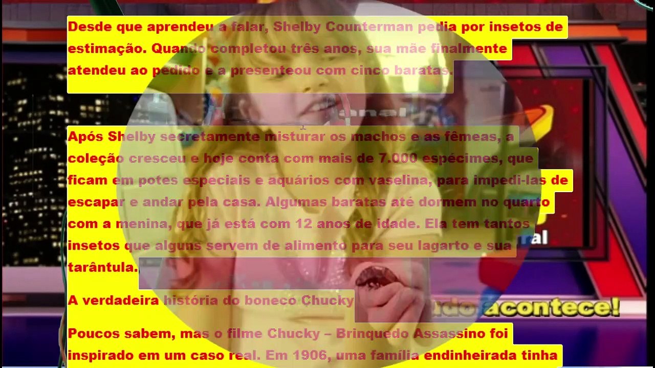 A menina com 7.000 baratas de estimação