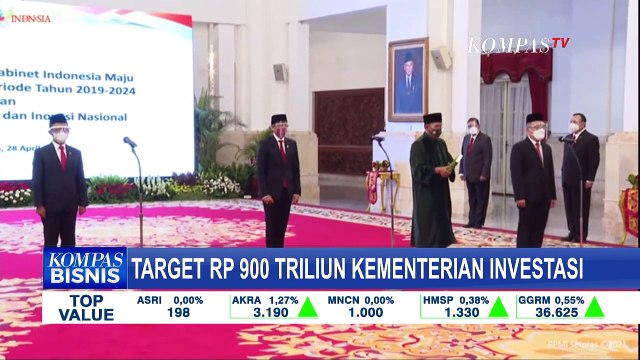 Resmi Dilantik Sebagai Menteri Investasi, Bahlil Lahadalia Optimis Investasi Akan Naik!