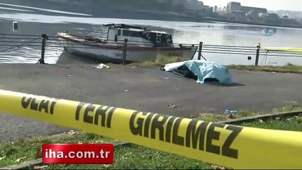 Haliç sahilinde ceset bulundu