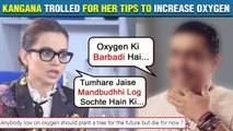 Kangana Trolled By This Director For Her Tweet On Planting Trees For Oxygen | Hits Back