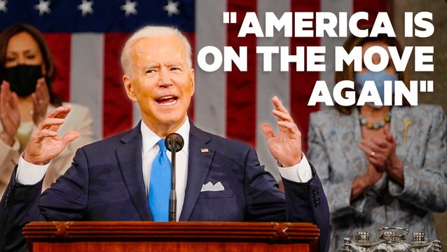 Tax hikes, white supremacy and the pandemic — Biden delivers first joint address to Congress