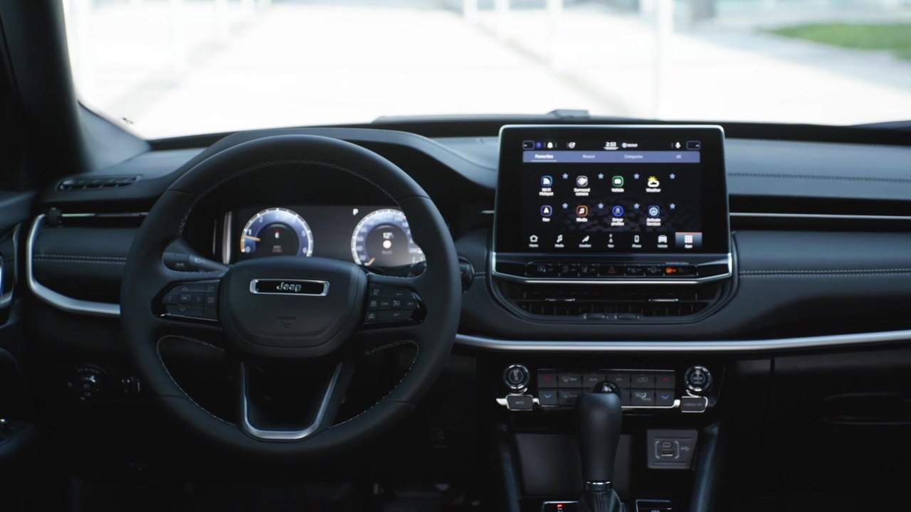 Der neue Jeep Compass - Vollkommen neuer Innenraum