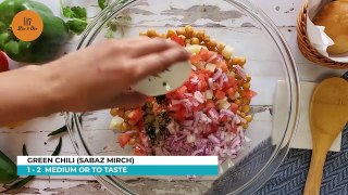 Chana Chaat Recipe by Slice & Dice __ Ramadan Special __ Chole Chaat Recipe __ Iftari Ideas