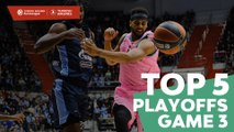 Turkish Airlines EuroLeague Playoffs Game 3 Top 5 Plays