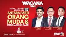 [LIVE] Antara parti orang muda & meremajakan parti