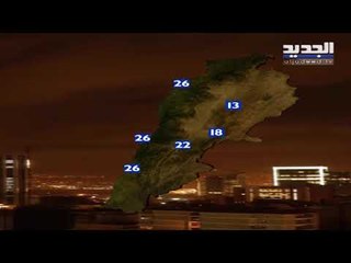نشرة الطقس المسائية 17-05-2020 مع دارين شاهين