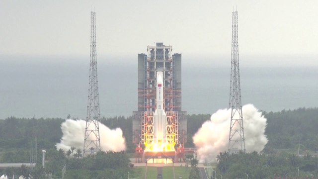 Conquête de l'espace: la Chine lance le premier élément de sa station spatiale