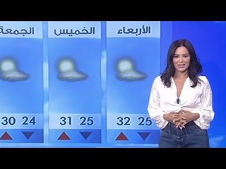 نشرة الطقس المسائية 25-08-2020 مع دارين شاهين