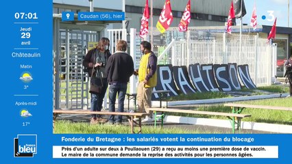 29/04/2021 - La matinale de France Bleu Breizh Izel