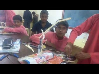 Students experiment in Tinkering Lab