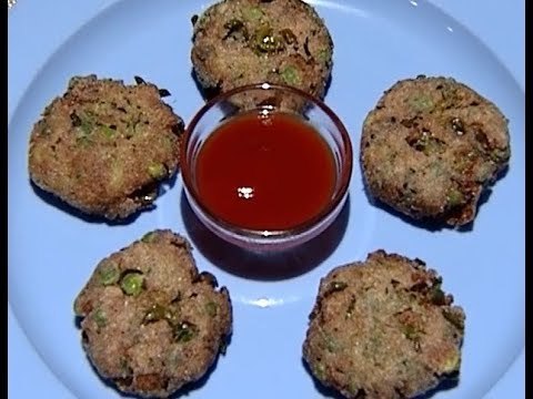 Sugran Recipe - MATAR TIKKI | सुगरण रेसिपी - मटर टिक्की