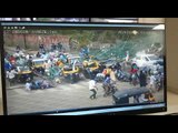 Pune | Hoarding frame collapses CCTV footage | जुना बाजार चौक पुणे