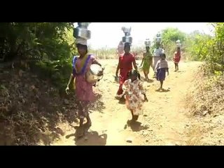 water shortage on tribal hamlets in Karjat taluka