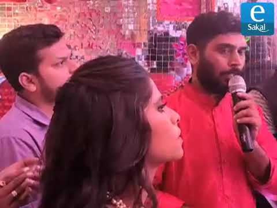 गणेशोत्सव2019 | सई ताम्हणकरच्या हस्ते भाऊसाहेब रंगारी गणपतीची आरती