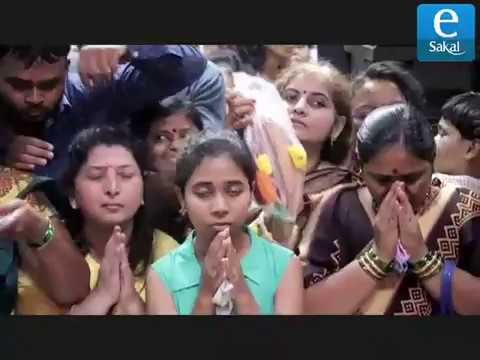 Navratri Festival 2019 : करवीर निवासिनी अंबाबाईची महालक्ष्मी रूपात पूजा