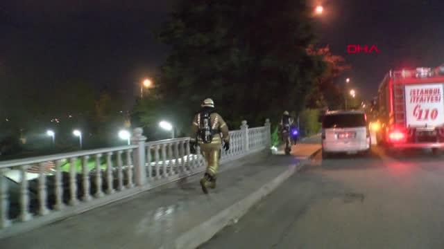 ÜMRANİYE'DE İMES SANAYİ SİTESİ CAMİİ'NDE YANGIN PANİĞİ