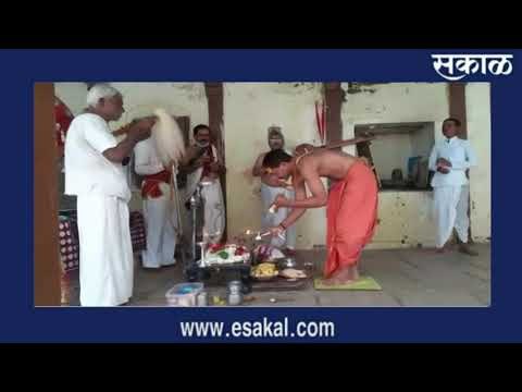 पैठण येथे संत एकनाथ महाराजांच्या पादुकांची महापूजा, आरती | मराठी ताज्या बातम्या | Sakal Media |