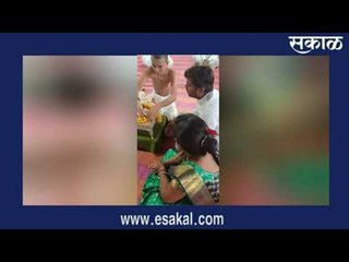 मुक्ताईनगरमध्ये संत मुक्ताई यांच्या पादुकांची महापूजा, आरती | Sakal Media |