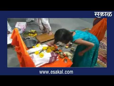 देहूत श्री संत तुकाराम महाराजांच्या पादुकांची महापूजा, आरती | Sakal Media |