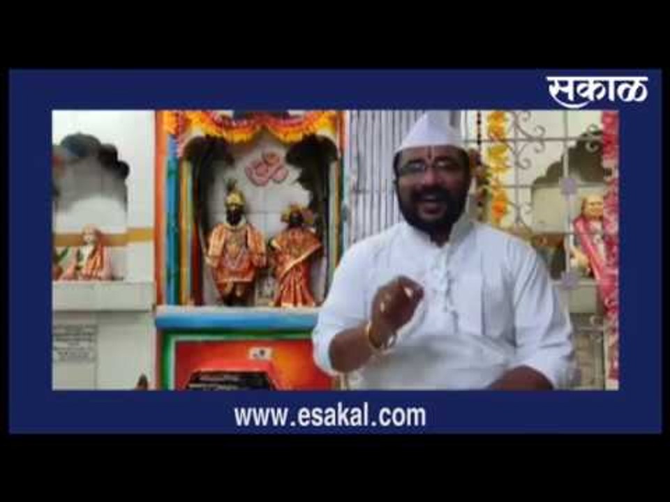 आषाढी विशेष: ह. भ. प. पुरुषोत्तम महाराज पाटील  | वारी सोहळा २०२० । Palakhi Sohala | Sakal Media |