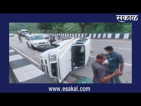 BREAKING: शरद पवारांच्या ताफ्याचा अपघात | Latest Marathi News I Live Marathi News | Sakal Media |