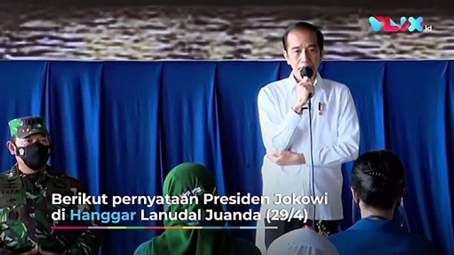 Jokowi Janji Bangunkan Rumah Untuk Keluarga Kru KRI Nanggala