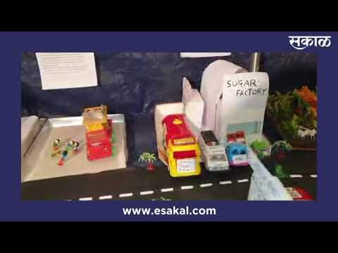 घरगुती गणपती सजावटीतून दिला कोरोना रोखण्याचा संदेश| Sakal Media |