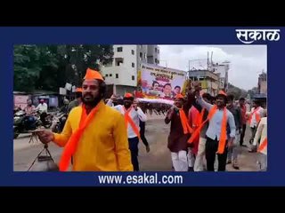 मराठा आरक्षणासाठी सोलापुरात तिरडी मोर्चा