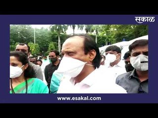 जलयुक्त भ्रष्टाचार तानाजी सावंत यांनी मान्य केला होता : अजित पवार | Sakal Media |