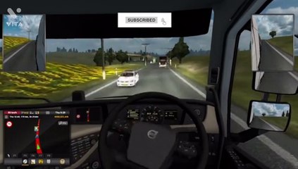 Euro truck simulator game play|follow and support us|