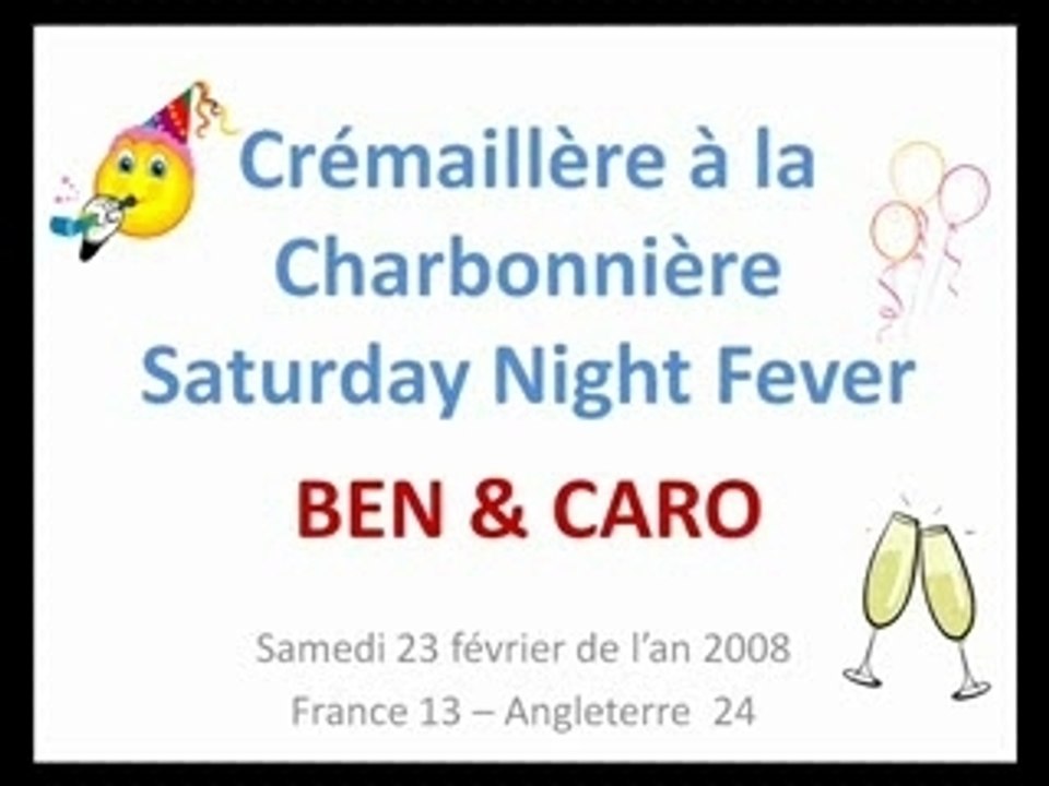 Crémaillere à la Charbonniere Saturday Night Fever