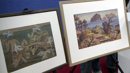 삼성가, 이중섭 원화 12점 제주도에 기증 ...9월 일반에 공개 / YTN