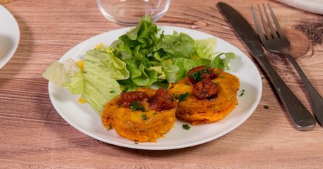 Les röstis aux saucisses de volaille saveur chorizo vont vous épater !